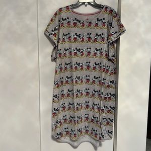 Disney Mickey Mouse Sleep Shirt/Dress Size 3X